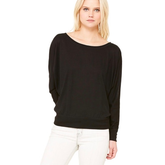 Flowy Long Sleeve Tee HTV/Embellishment NWOT - Picture 7 of 8